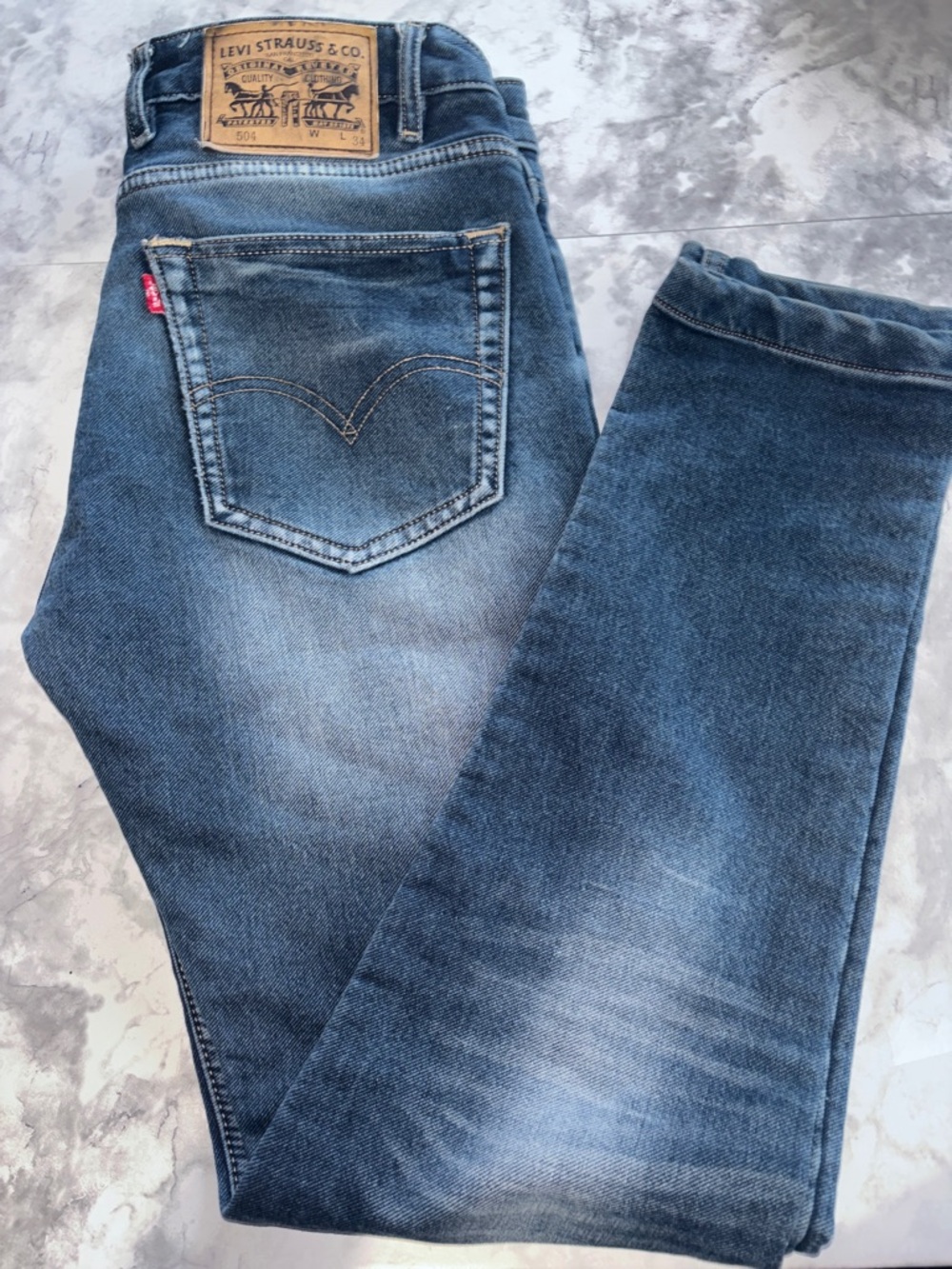 Levi's Women's Skinny Jeans - Dark Blue Wash